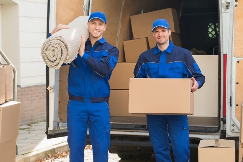 Man and van service loading furniture in Collierrow