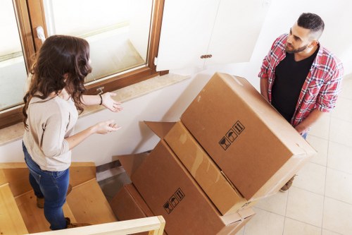 Smart room-by-room household storage setup