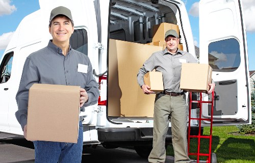 Careful packing and loading for house removals in Collierrow