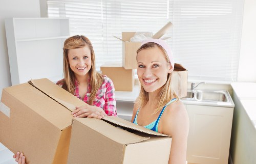 Final moving day checks during house removals in Collierrow